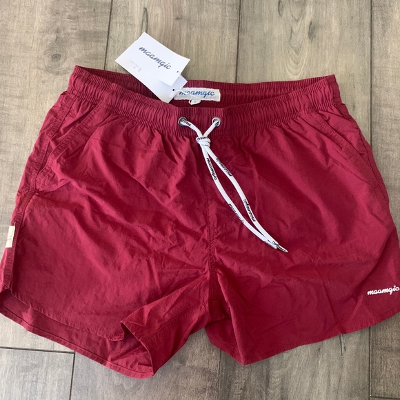 Small maamgic Mens Swim Trunks 5" with Mesh Lining Quick Dry Bathing Suits Swim - Picture 7 of 7